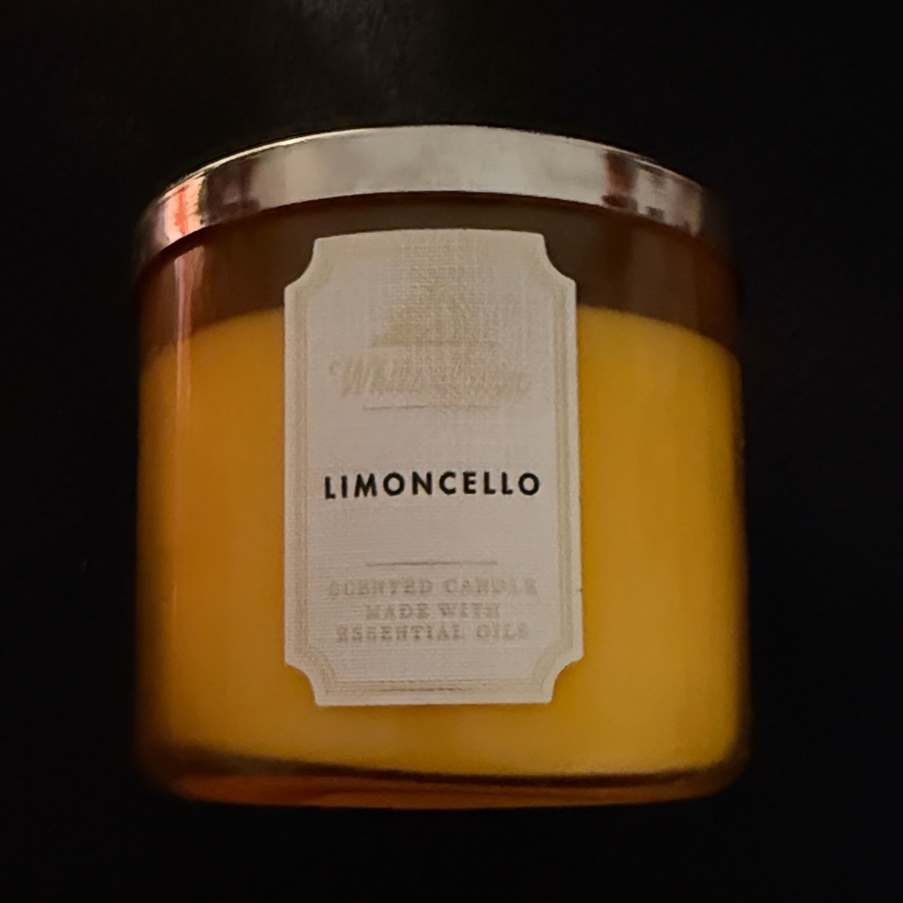 White Barn Limoncello Candle- Never Burned